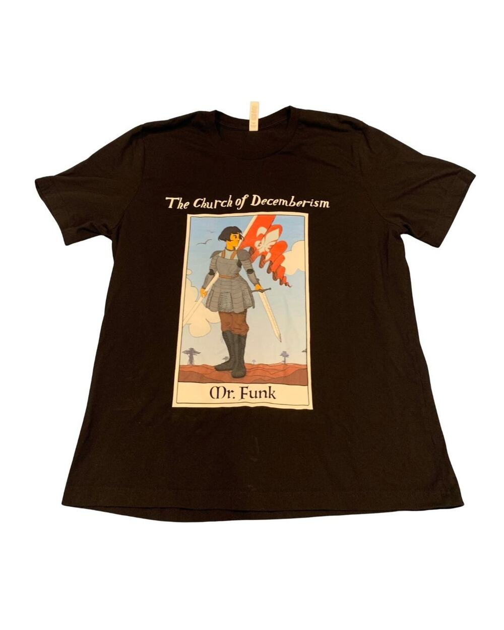 The Church of Decemberism Unisex T Shirt Size XL Black Decemberists Fans Band